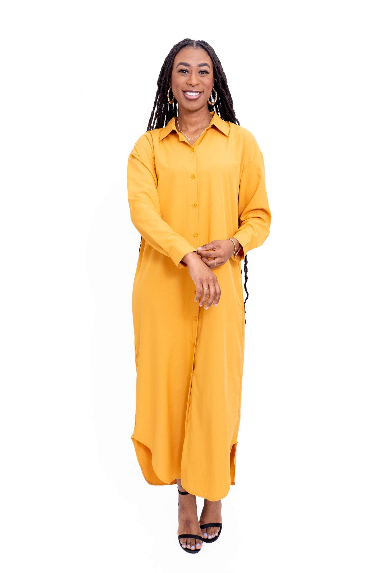 In the Wind Button up Duster