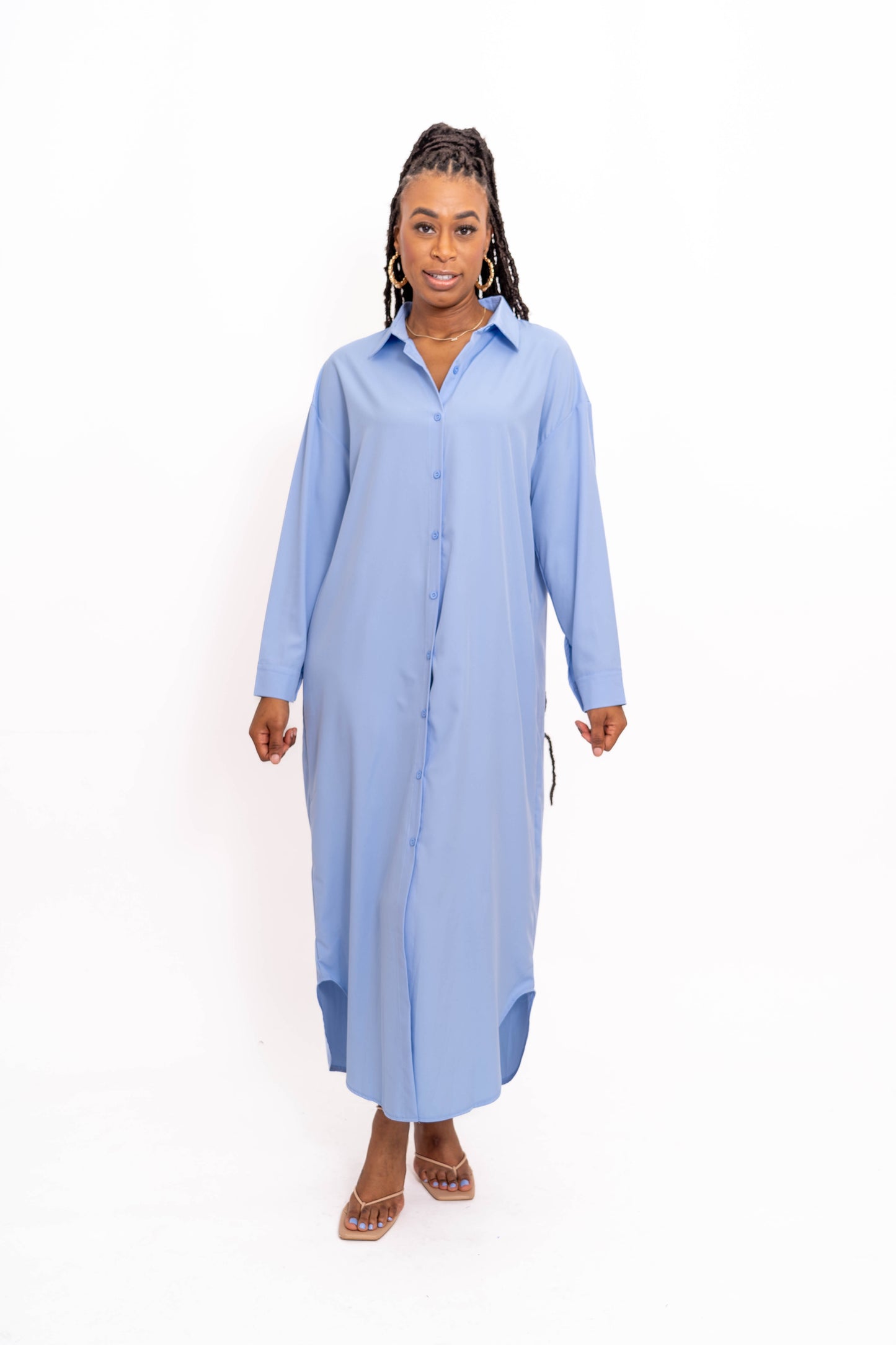 In the Wind Button up Duster