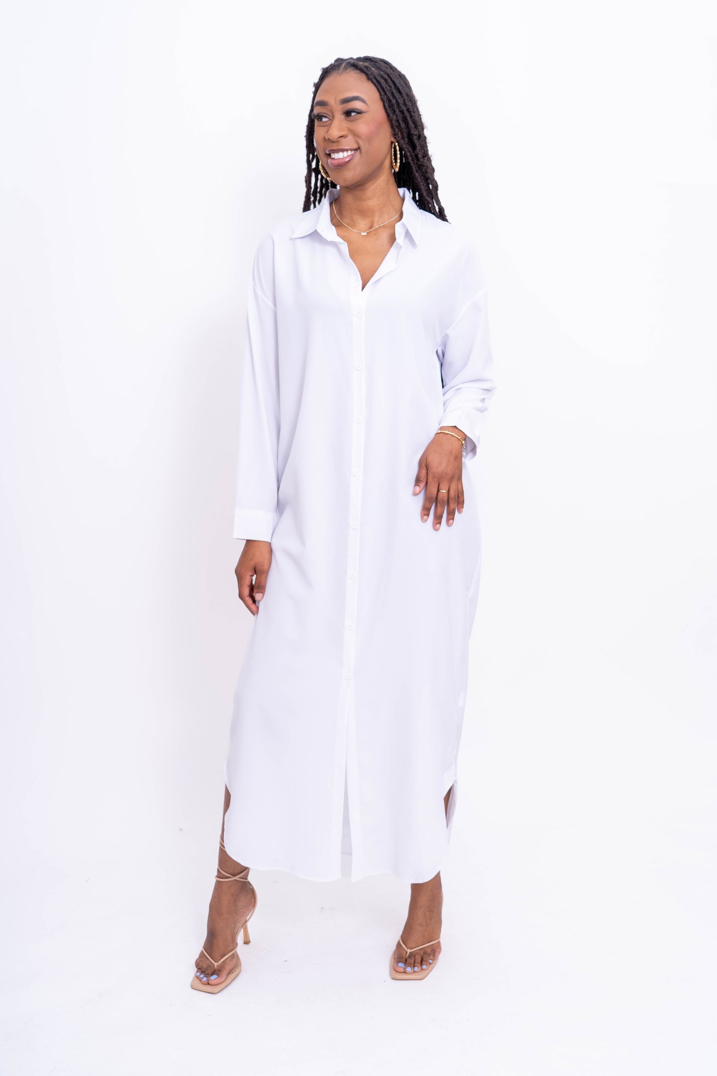 In the Wind Button up Duster