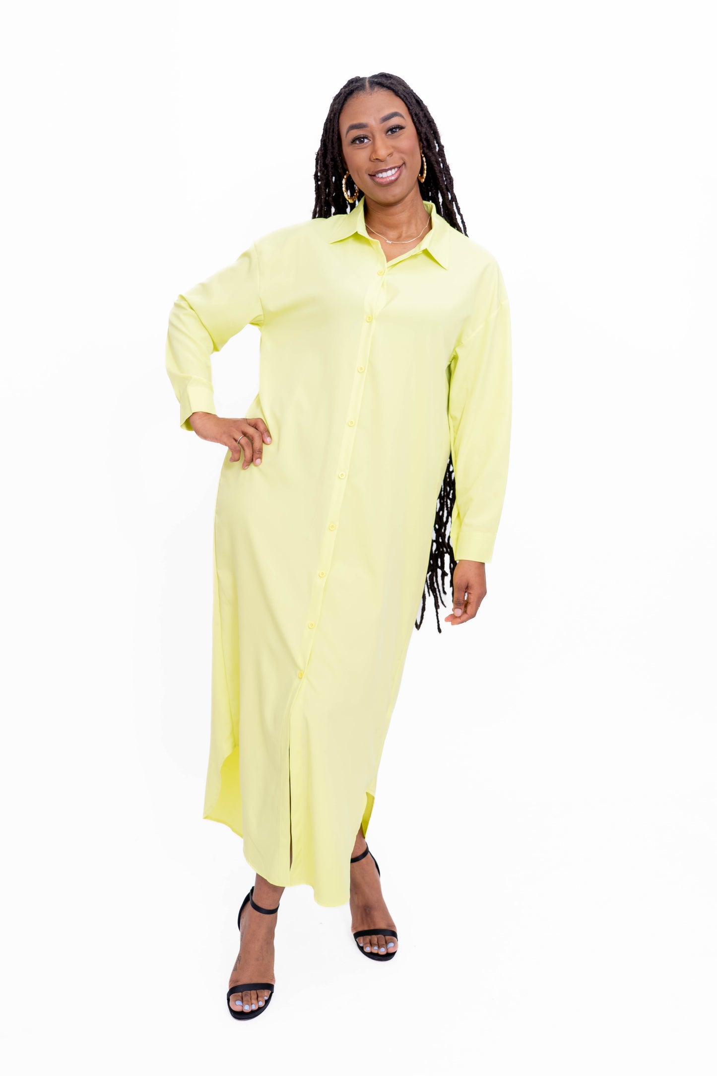In the Wind Button up Duster