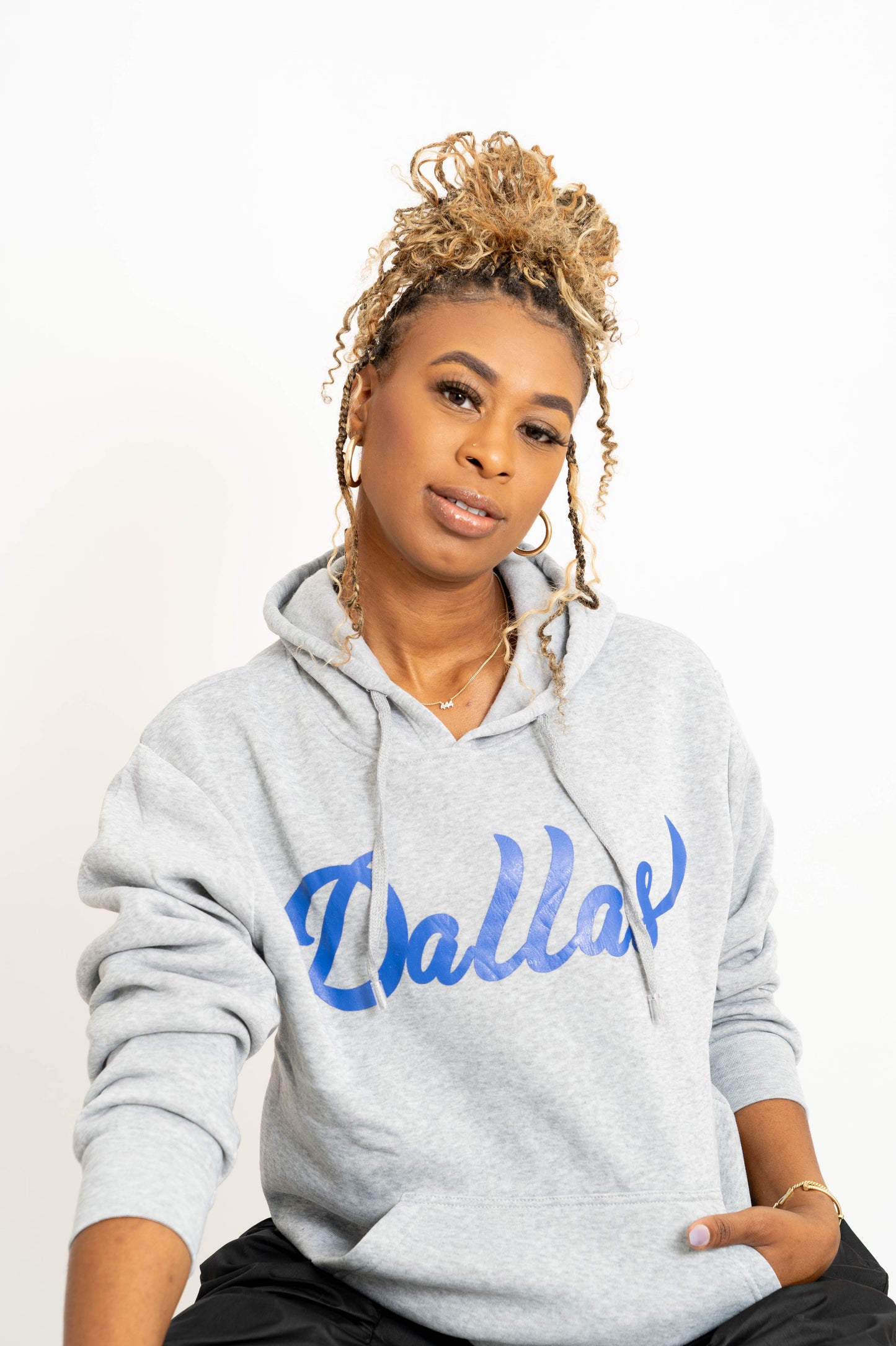 DALLAS PRINT HOODIE